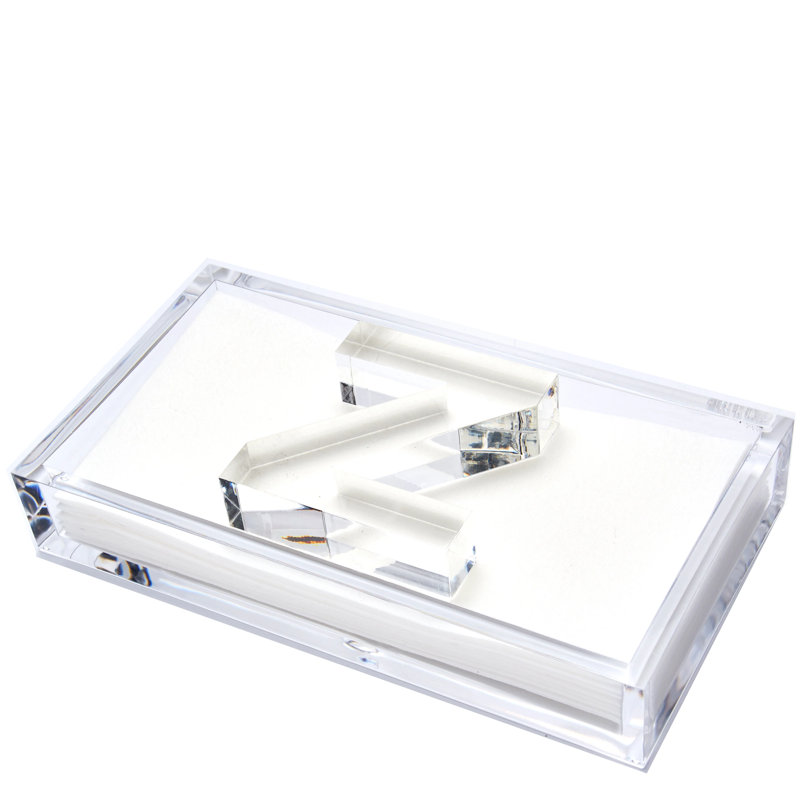 Acrylic Flat Napkin Holder