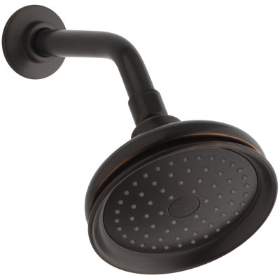 Fairfax 2.5 GPM Single-Function Wall-Mount Shower Head with Katalyst Air-Induction Spray
