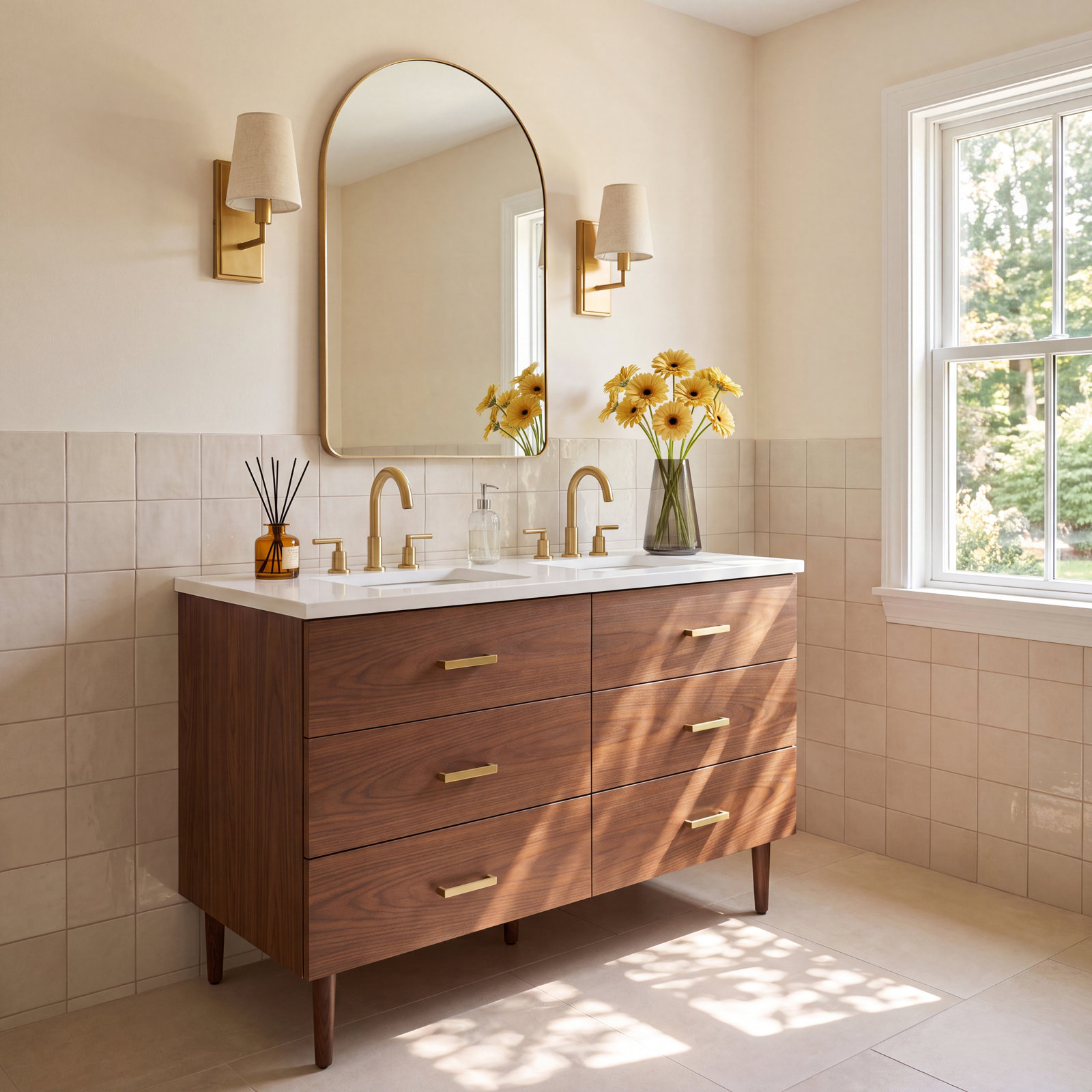 Dondi 54'' Double Bathroom Vanity