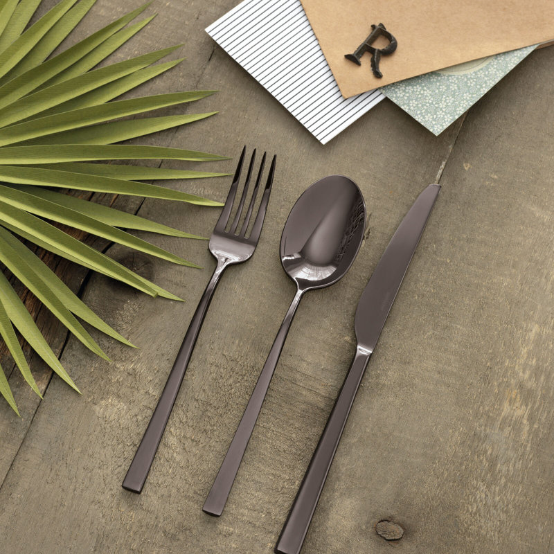 Linea Q Stainless Steel Serving Fork