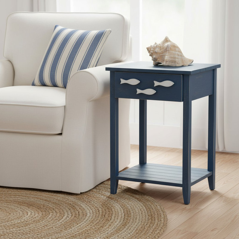 Table de bout avec rangement Harr Nautical