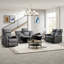 Ensemble de salon inclinable 3 pièces Luper-100692915