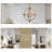 Juniperberry 4 - Light Dimmable Chandelier