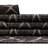 Charcoal Gitter Indoor/Outdoor Trellis Rug-2024507141