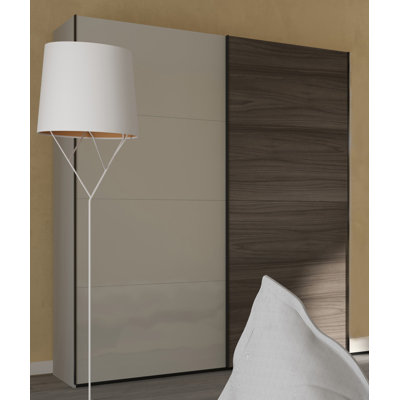 Blocco 2 Door Manufactured Wood Wardrobe