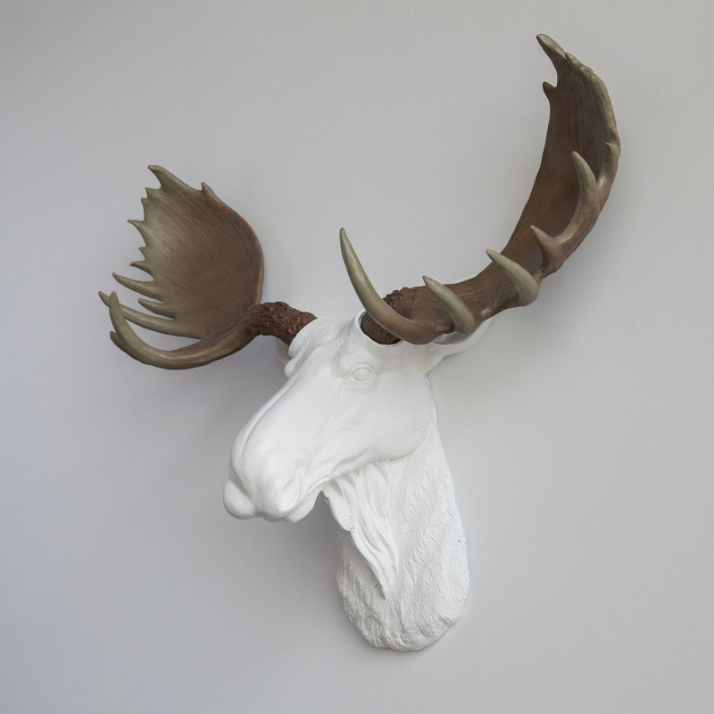 Millwood Pines Handmade Rustic Animals Wall Decor on Resin