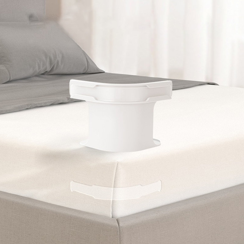 Lock Bed Sheet Holders 4 Pcs For Any Mattress Sizes, White