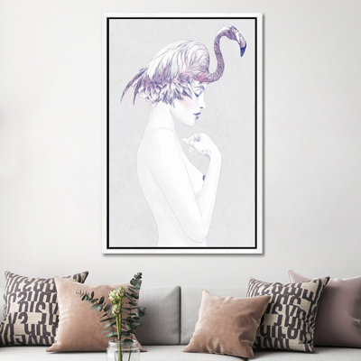 Dahlia II by Jenny Rome - Print on Canvas