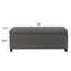 Banc de rangement avec repose-pieds 40 pouces-1159639435