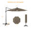 Parasol en porte-à-faux 132,1 po Sabnam-1542158535