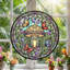 Panneau de vitrail Mushroom House, ， 7,8 H-972266669