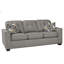 Canapé, causeuse et fauteuil rembourrés en tissu CALA-202155977