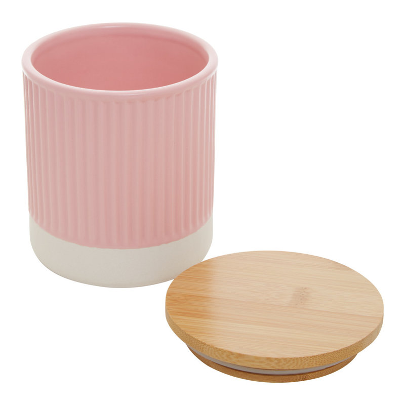 Geome Stoneware Jar