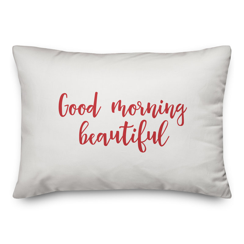  Coussin Good Good, Rouge / Blanc
