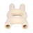 Decorative Object Stoneware Ceramic Sculptural Modern Glam Design Home Office Bedroom Living Room Decor - 15" Ivory & Tan