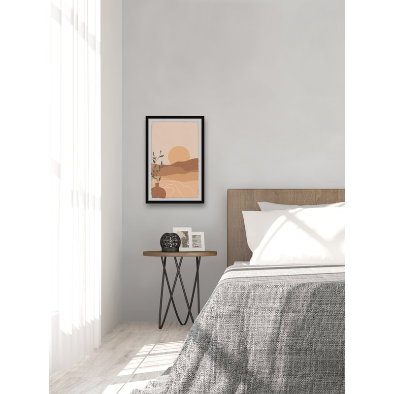 Midsummer Sunset - Single Picture Frame Painting, 91cm H x 61cm W