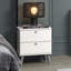 45cm W Solid Wood Bedside Table