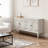 4-door sideboard with cabinet Storage and sturdy legs-441043850