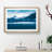 Snow Covered Mountains in Abstract - Picture Frame Graphic Art Print-55725748-55725749