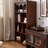Maroon Solid Wood Display Cases