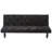 Sofa-to-Bed 66" Velvet Sofa Bed Transforms Seamlessly Convertible Futon Sleeper Oversized Chair Foldable Couch-1100920007
