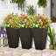 12 pièces de fleurs artificielles pour l'extérieur, résistantes aux rayons UV, artificielles, artificielles