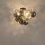 Glass Semi Flush Mount