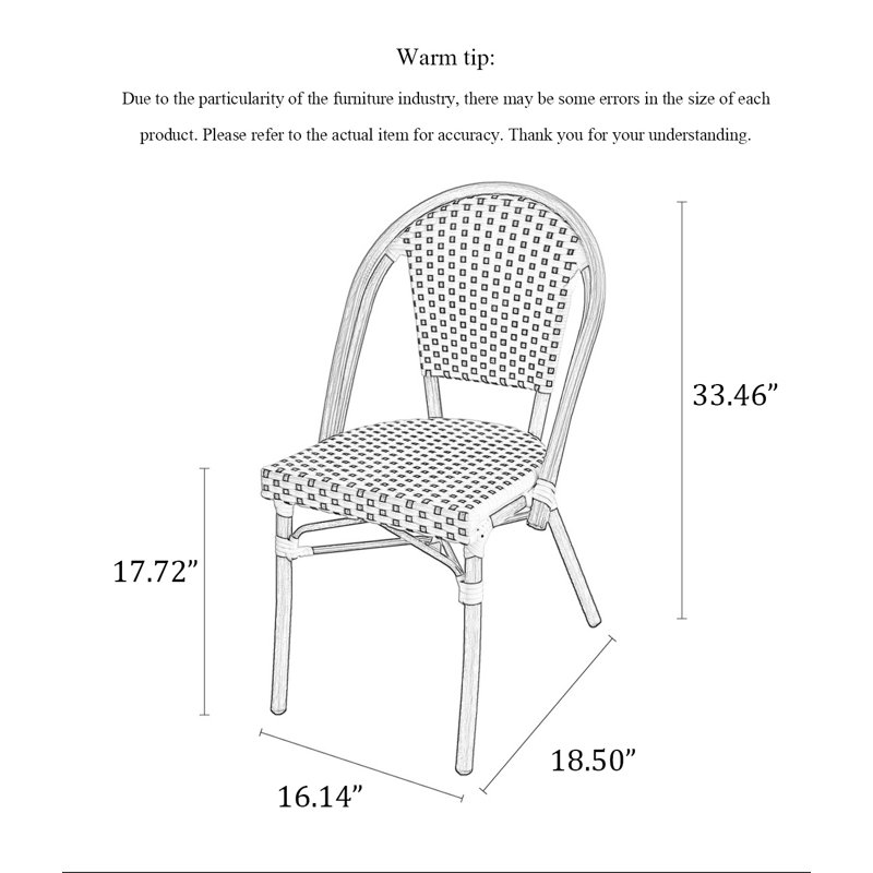 Fauteuil à dossier en rotin French French