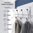 8-Hook Over-The-Door Hook Rack-15866750
