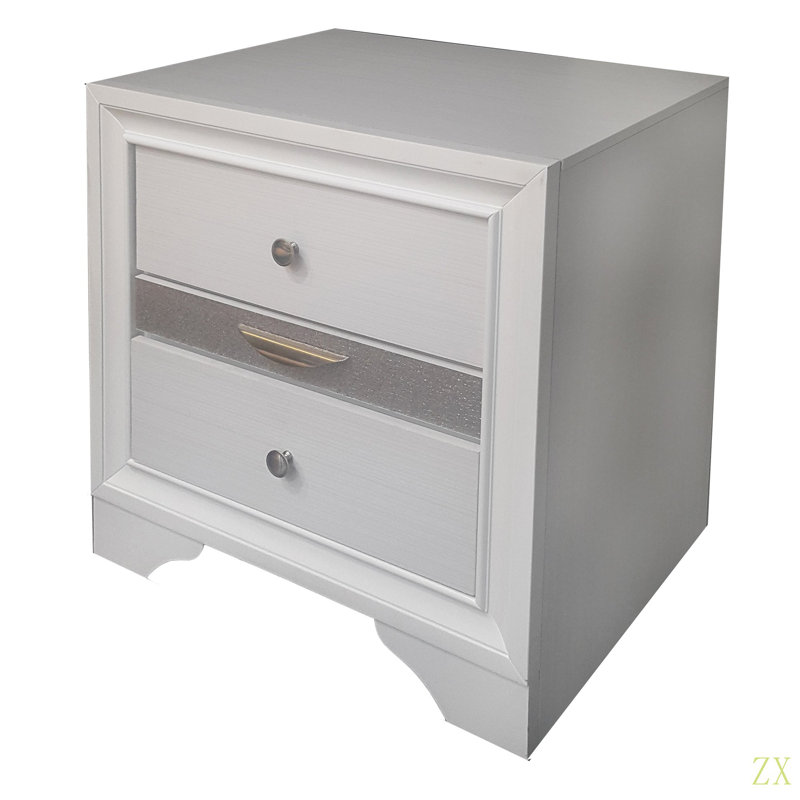 Naima   Nightstand, White