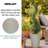 Rustic Style Rolled Rim Vase Planter-32389893-32389894