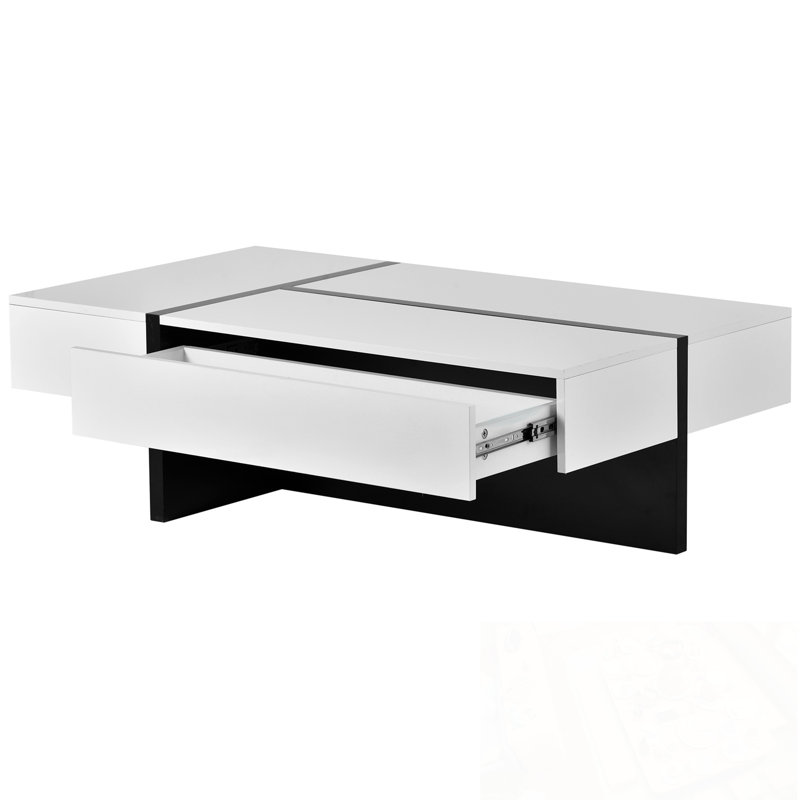 Charest with large Drawer, White