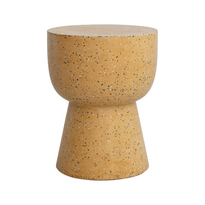 Round Terrazzo Table Stool