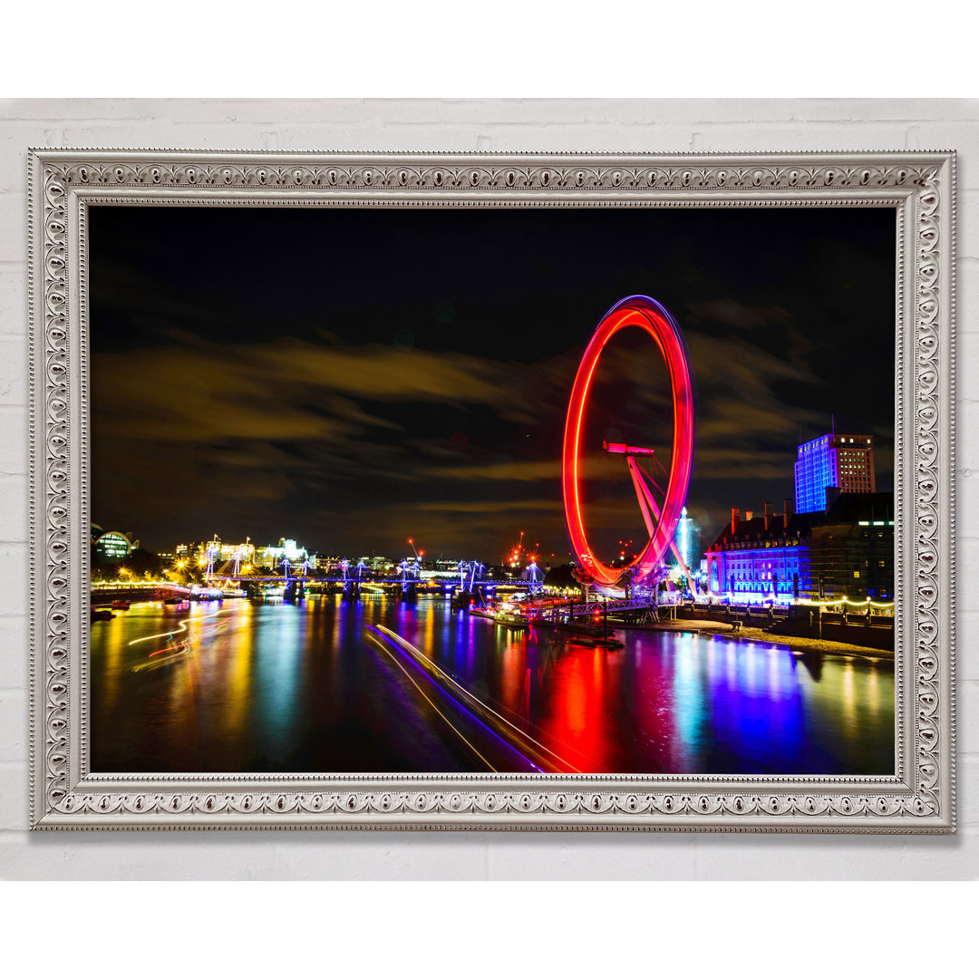 Die Nacht des London Eye - Druck