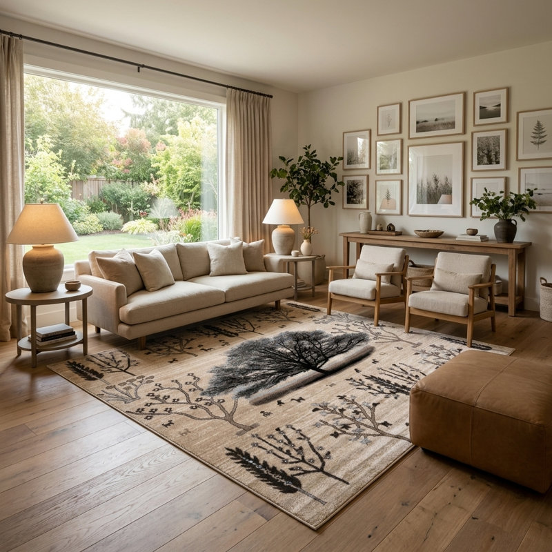 Tapis Botkins, Carré 7 pi 10 po