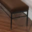 Le repose-banc est simple et luxueux