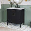 Meuble-lavabo autoportant 31 po avec comptoir en céramique 31 po-2032841026