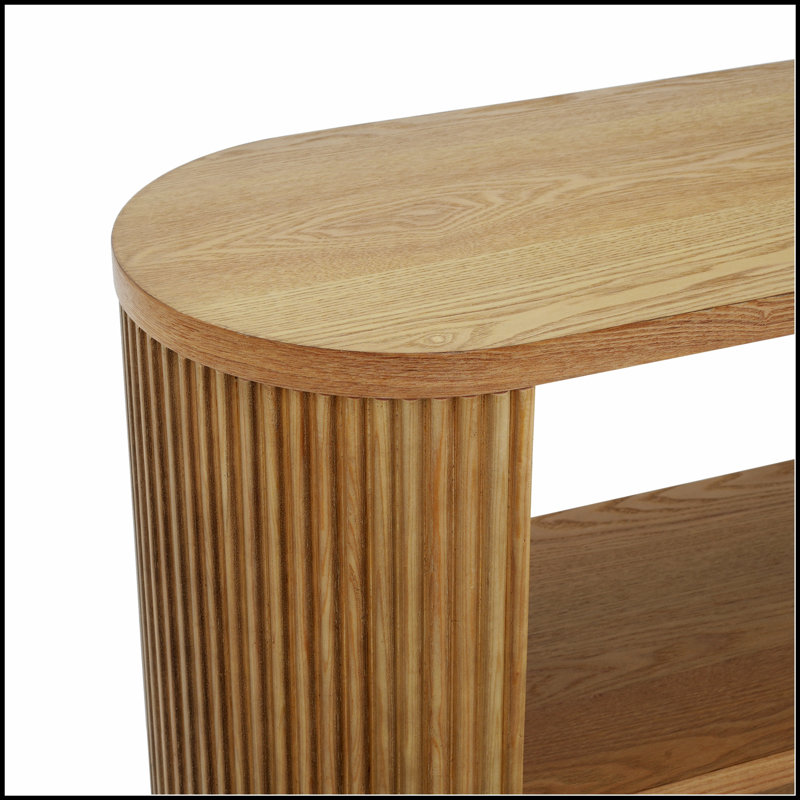 Console de vestibule moderne Mirod, Naturel