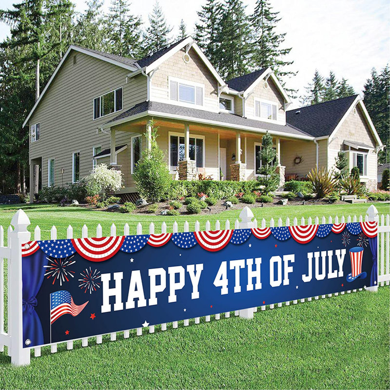 Piquet de jardin Glymph Happy du 4 juillet