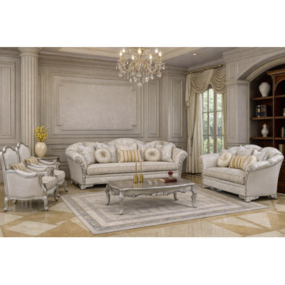 Verona 6-piece Victorian Living Room Set