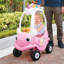 Growni Up my Unicorn Coupe - jouet magique avec klaxon scintillant, roues pivotantes à 360 degrés et poignée à pousser pour les parents - véhicule fantastique pour tout-petit avec klaxon fonctionnel
