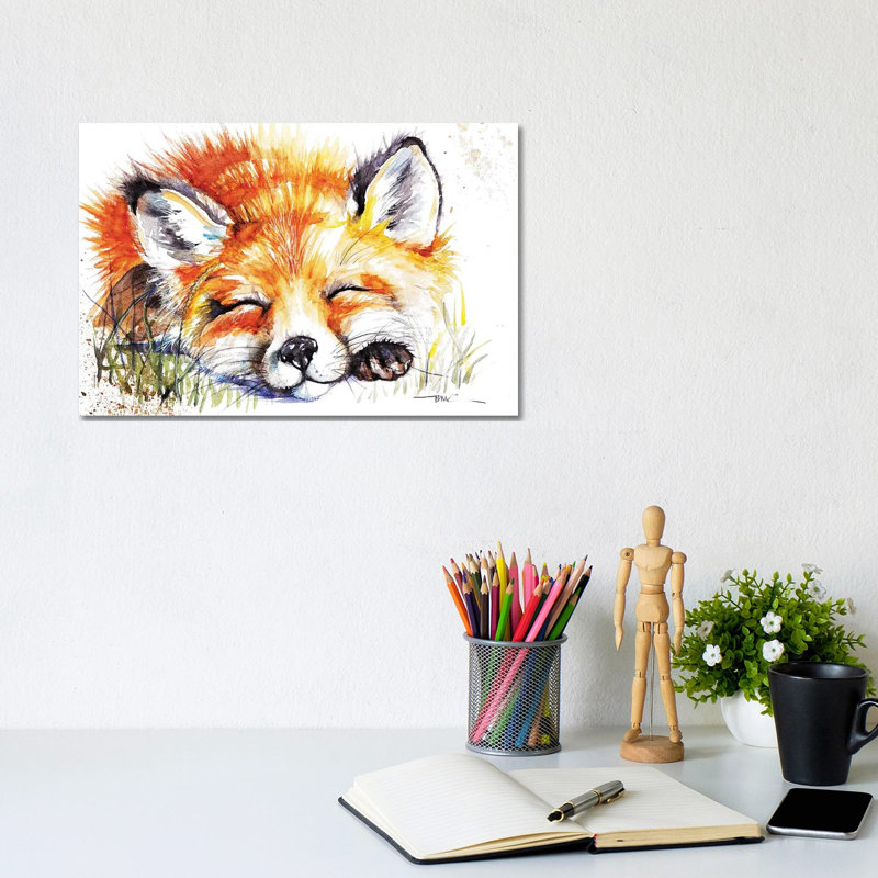 Print, Wrapped Canvas, 20.32 cm H x 30.48 cm W