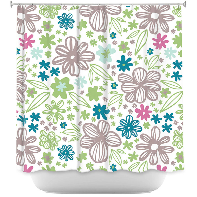 Floral Shower Curtain