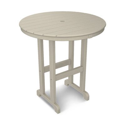 POLYWOOD Round Farmhouse Counter Table