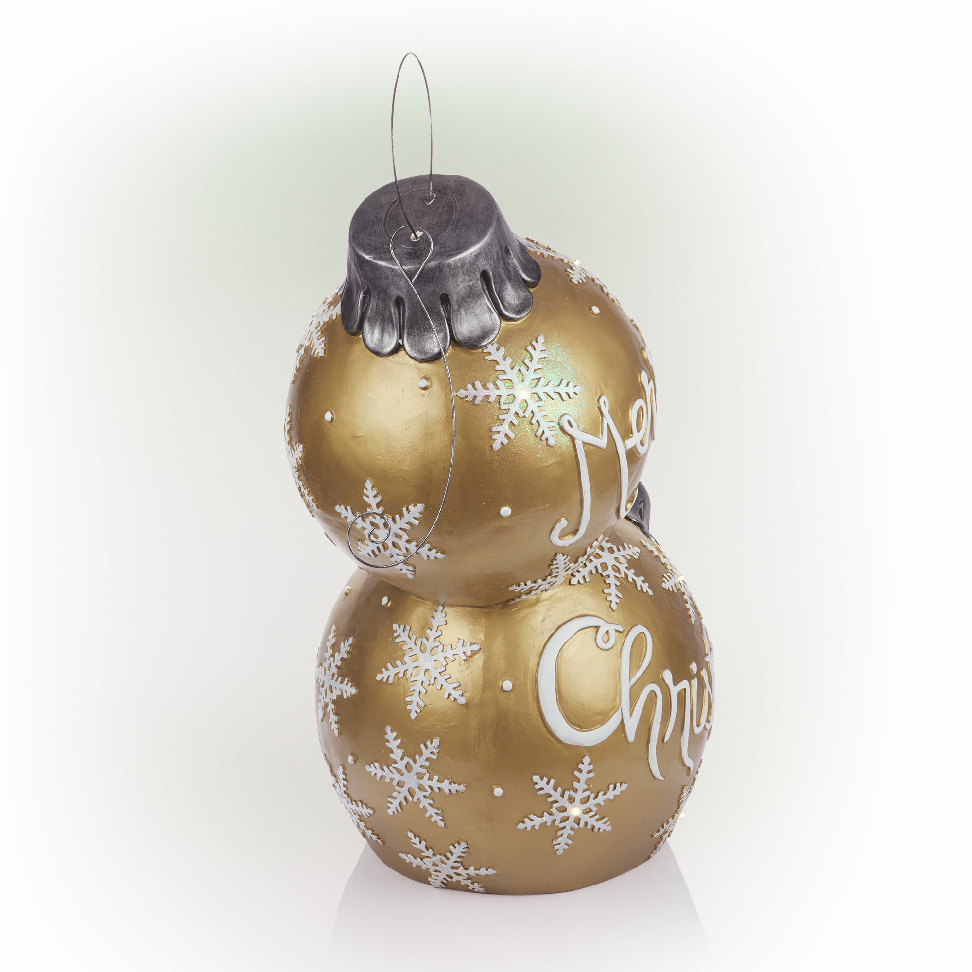 Merry Christmas Figurine, 37" H  x 15" W x 15" D