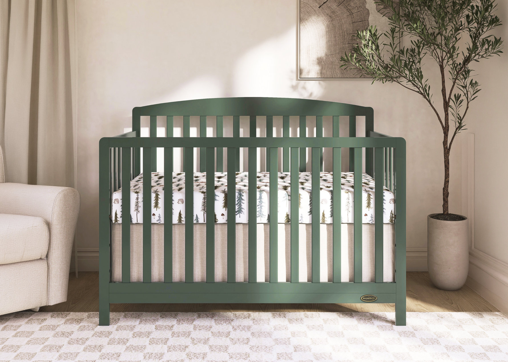 Green crib