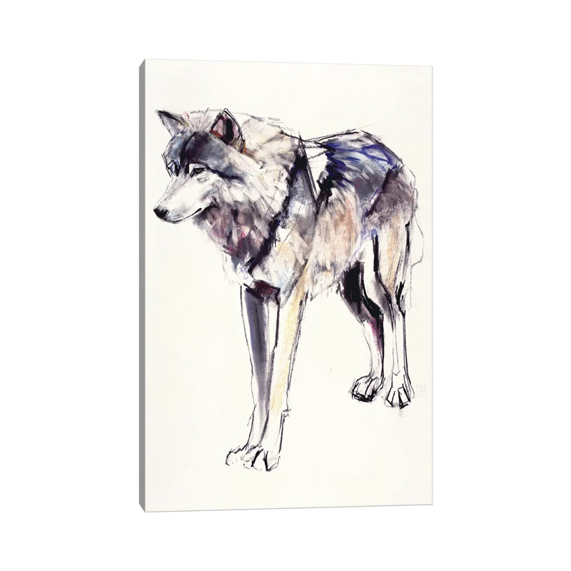 Alpha 1 Piece Wrapped Canvas Painting, 30.48 cm H x 45.72 cm W