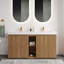 Meuble-lavabo encastré 60 po avec lavabo 60 po-127653062