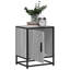 Armoire de chevet vidaXL Bois d'ingénierie, métal-1270746383