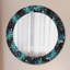Huldar Glass Flat Wall Mirror